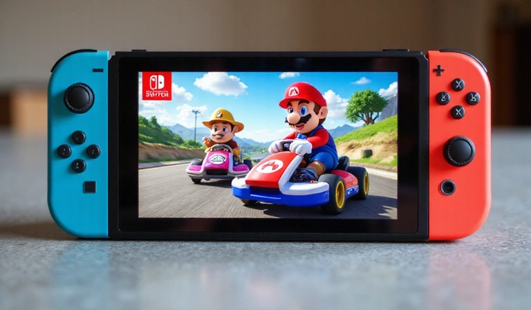 Bundle Nintendo Switch OLED avec Mario Kart 8 Deluxe
