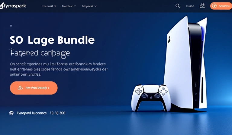 Bundle PlayStation 5 avec 2 jeux